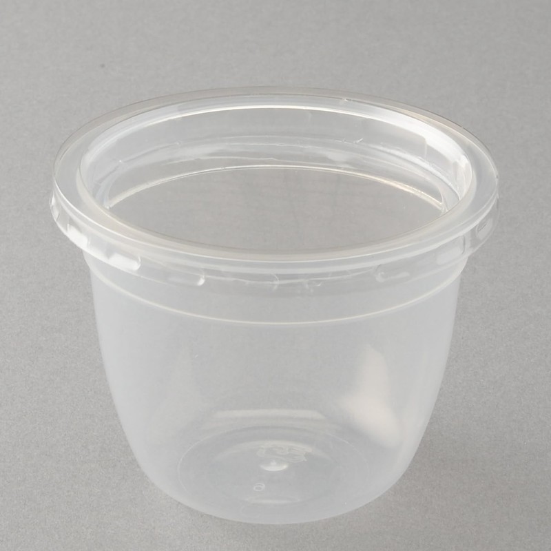 Fuzawa Shoten Pudding Cups 130cc (with Lids) 10 Pairs (Heat