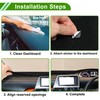 HEROFFIX Dashboard Cover Dash Cover Mat Carpet for Toyota Corolla