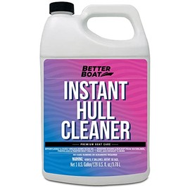 Fiberglass Boat Hull Cleaner for Boats & Aluminum Boat Cleaner Cleaning Supplies Marine Metal Stain Remover and Restorer Boat Soap Wash Pro Products Clean Deck Pontoon & Sailboat 1 Gallon