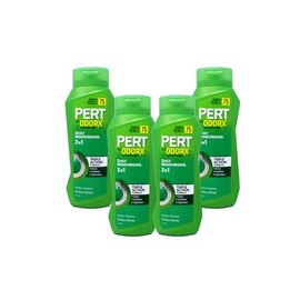 Pert Plus 2in1 Shampoo + Conditioner, medium, for normal hair 25.4-Ounce Bottles (Pack of 4)