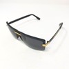 YOUZEY Black and Gold Polarized Sunglasses for Women Men Sporty