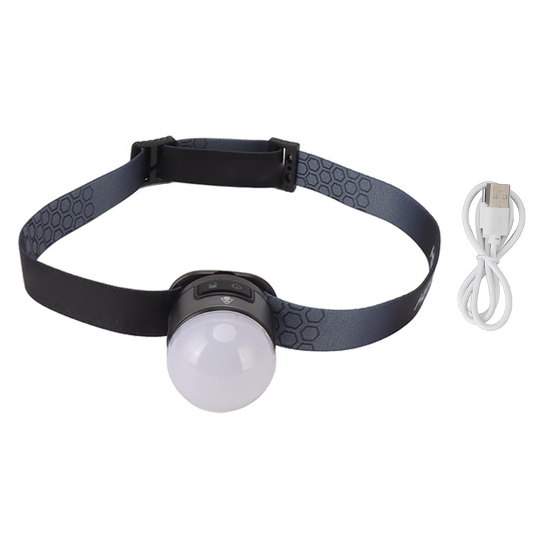 Clip On Cap Light Multifunction USB Rechargeable XPG COB Headlamp