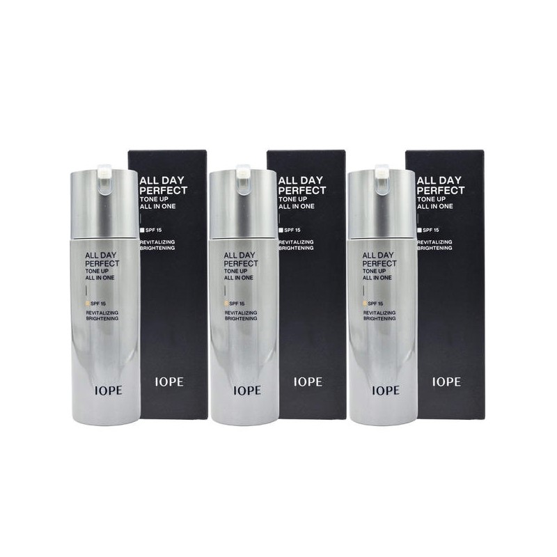 IoPpe 아이오페 톤업 맨 올데이 퍼펙트 톤업 올인원 120ml x3개