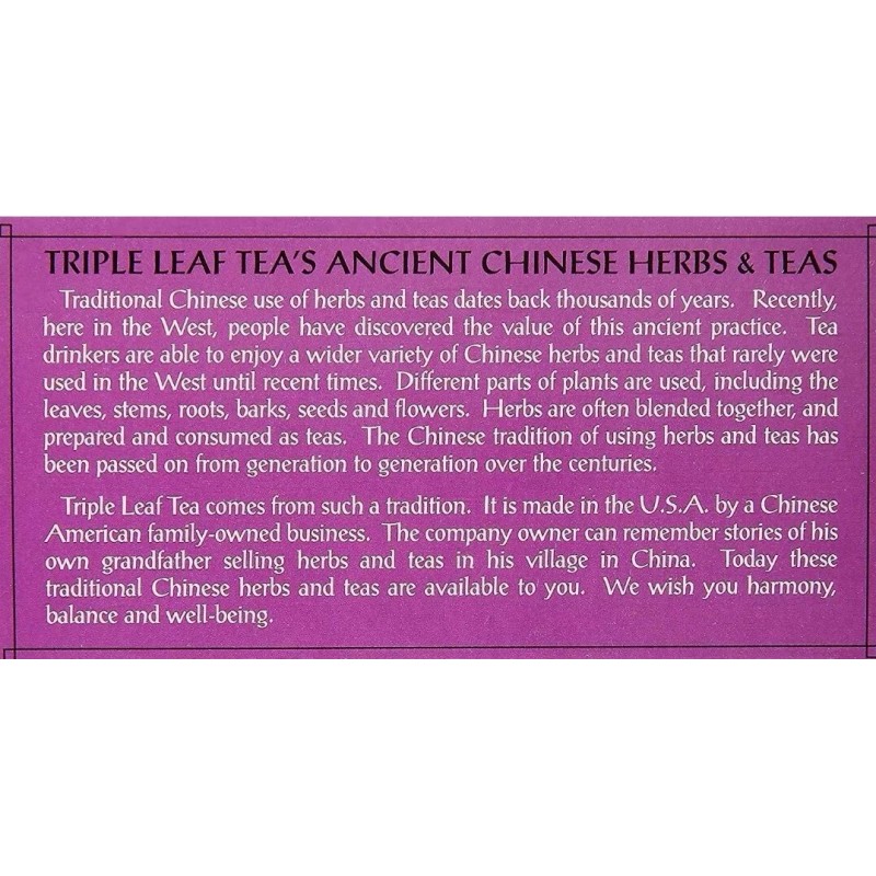 Triple Leaf 2 Boxes - Triple Leaf Blood Pressure Tea
