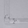 BGment Light Grey Blackout Curtains 45 Inch Length for Bedroom