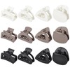 obeoby 12Pcs 1.6-In Small Hair Claw Clips for Women Girl