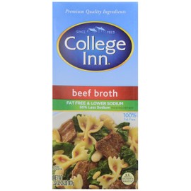 College Inn Fat Free and Lower Sodium Beef Broth, 32 oz