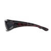 SA106 Polarized Womens Geometric Pattern 55mm Rectangular Plastic Fit Over
