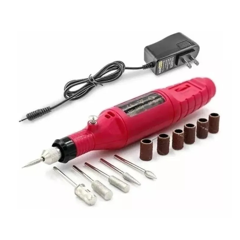 MILAMPAN Combo Lampara Uv Led Panda + Pulidor Drill Esmeril