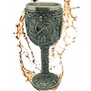 Decorative Goblet "Armored Knight" - Medieval Wine Goblet with Knight