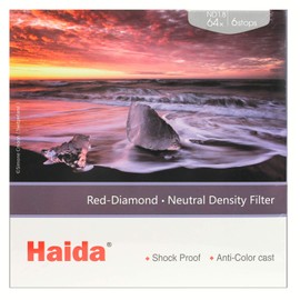Haida Red Diamond Shockproof Filter 100mm ND64 1.8 6 Stop ND Nanopro Coated Optical Glass HD4270