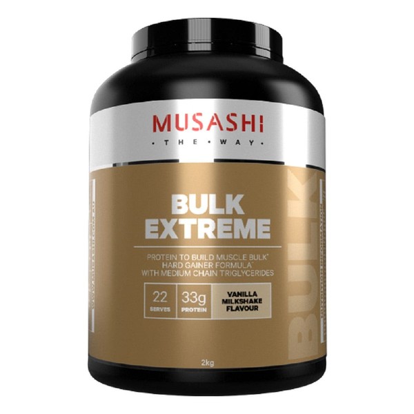 Musashi Bulk Extreme Vanilla Milkshake