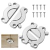 Pack of 2 Table Top Connectors, Table Connectors, Worktop Connectors,