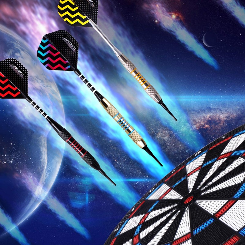 Turnart Darts Plastic Tip - Professional Soft Tip Darts Set
