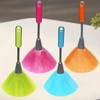 4 Pack 10 inch Microfiber Duster, Feather Duster, Grips Microfiber