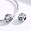 MUERDOU S925 Sterling Silver Birthstone Charm Fit Charms Bracelets and