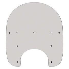 Memphis Shades MEP6429 Solar Windshield (Replacement Plastic For Harley-Davidson 21" Road King Replacement Plastic)