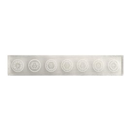 VIE Selenite Charging Plate, Design 01, 15x3cm