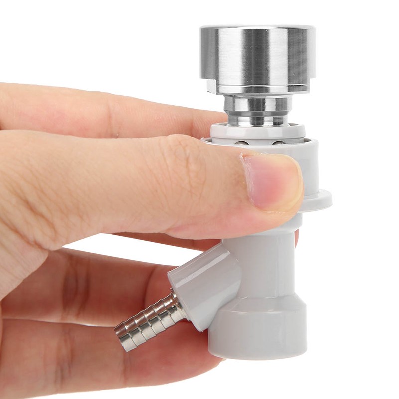 Gas Carbonation Cap Ball Lock Post Home Brewing Keg Connector