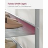 VASAGLE Shoe Rack for Entryway, 5-Tier Shoe Rack Organizer with