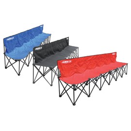 Kwik Goal 6-Seat Kwik Bench - Red