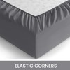 Hafaa Single Fitted Sheet – Easy Care 25 cm Deep