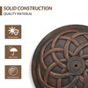 Elevon Elevon 35lb Heavy Duty Umbrella Base, Bronze
