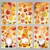 Autumn Window Stickers, 93Pcs Autumn Decorations Double-Sided Stickers, Fall Maple