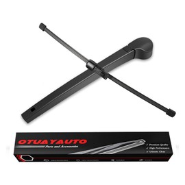 OTUAYAUTO Rear Windshield Wiper Arm Blade Set - Replacement for VW Volkswagen Atlas 2018-2024 Back Wiper Cover OE 3CN-955-707-03C Factory Style Accessories Assembly