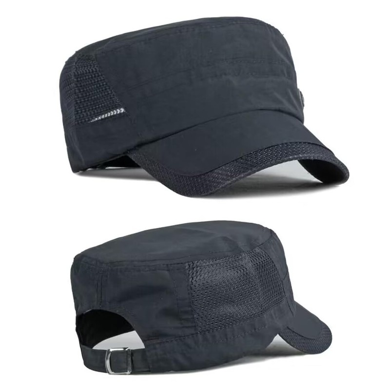LOJAX Men's Work Cap, Restoration Army Hat, Summer, Cool Mesh