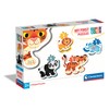 Clementoni My First Puzzle-Wild Animals-3-6-9-1, Multicolor, 20810