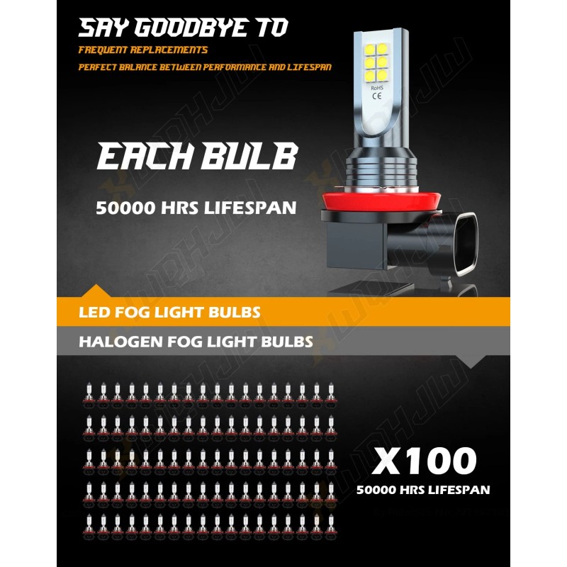 CHUSYYRAY 9005 H11 H11 LED Headlight + Fog Light Super