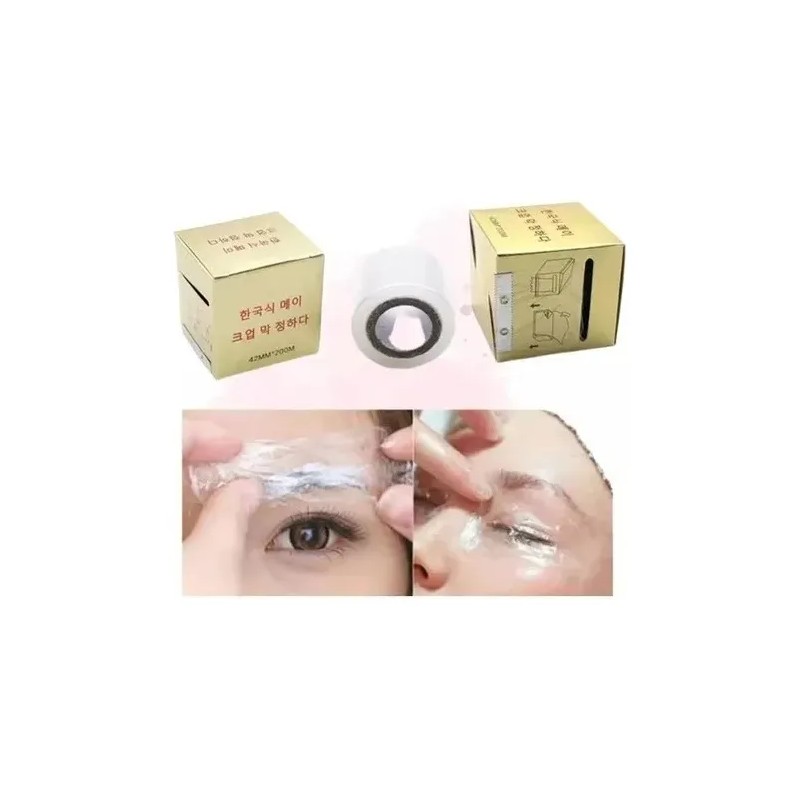 Rollo Plastico Protector Papel Osmótico Cejas Lifting 10pzs