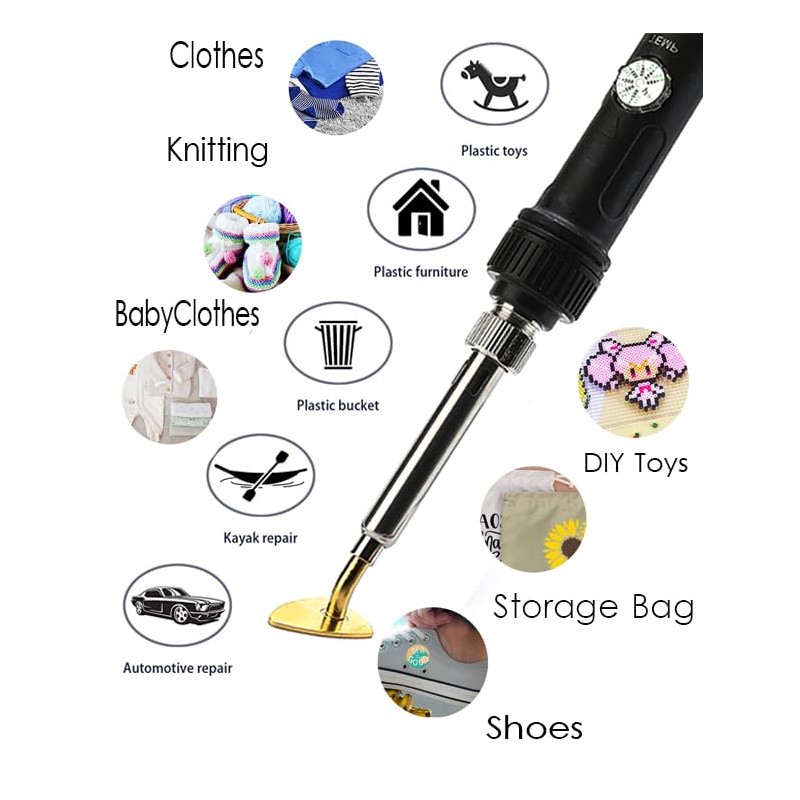 Arokimi Tiny iron,mini iron for crafts 80W Mini Small Iron