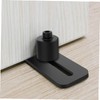 DOITOOL Adjustable Floor Guide Barn Door Swing Stopper Door Stoppers