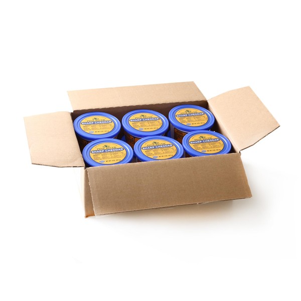 Pine River Cheese Spreads 12-Pack | Sharp Cheddar | (12)