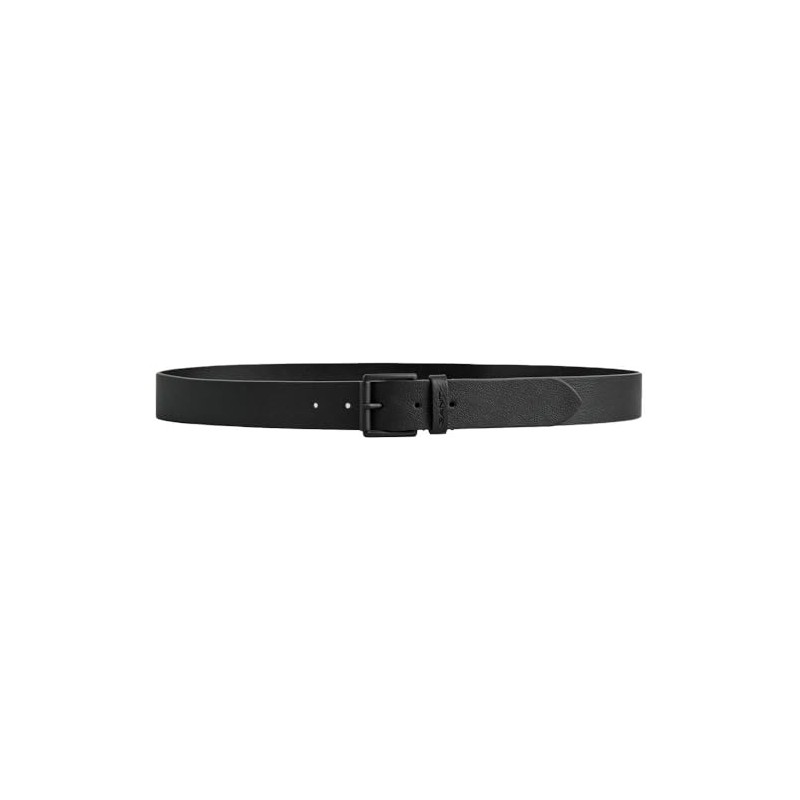GANT Men's Tonal Buckle Leather Belt, black