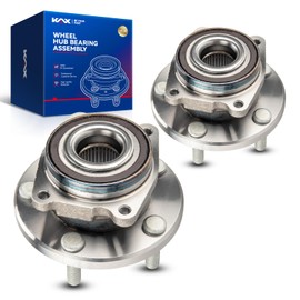 KAX 513263 Pair Front Wheel Hub Bearing Compatible with 2008-2010 Chrysler Sebring,5 Lug