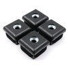 Design61 4 x Threaded Plugs Square Tube Plugs 40 x