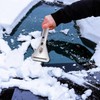 ZONETECH Heated Car Window Ice Scraper with LED Light–Extendable Auto