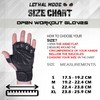 LETHAL MODE Gym Gloves for Men & Women – Weight