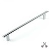 Chrome Bar Kitchen Cabinet Door Handle Cupboard Drawer Bedroom Furniture