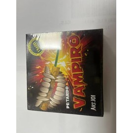 Petardo Vapiro come Raudo F1 Capodanno Confezione da 20 pz, Multicolore, S