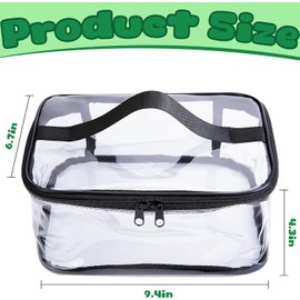 4 Pcs Toy Storage Bags-Clear PVC Toy Bags Storage for Kids-Toy Organizing Bags-Zippered Toy Storage Bags for Building Blocks, Puzzle, Balls, Pretend Play Toys