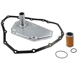 MEMOEO Transmission Oil Filter With Gasket 31726-28X0A Compatible with 2013-2019 Nissan Altima Maxima Murano Sentra Versa Trans Filter With Gasket,Drain Plug Washer