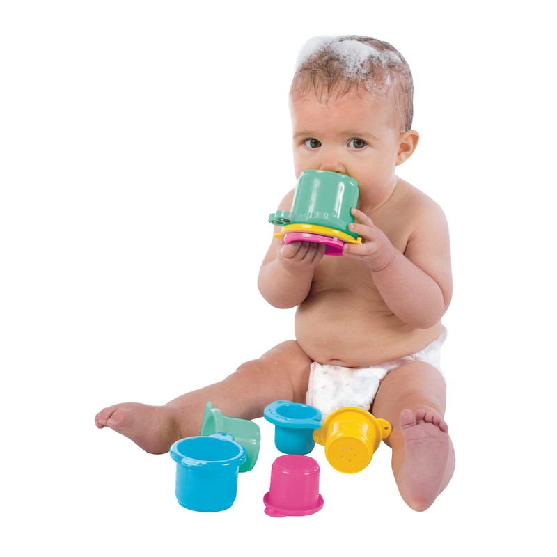 Playgro Crocodile Stacking Cup, Baby Stacking Cup, Children's Stacking Cup,