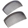Camila Paris CP3023 French Side Combs Large Curved, Gray French