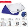 Hippo Car Sun Shade, Front Car Windshield Sunshade Keeps Vehicle