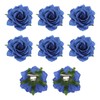 MECCANIXITY 8 Pcs Rose Flower Hair Clips 4 Inch Flower