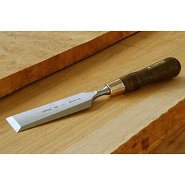 Narex 8116 Cabinetmaker's Chisel (Black) (50mm) - Chrome Manganese Steel Blade, Straight Edge, Hornbeam Wood Handle